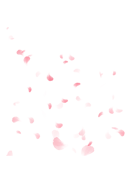 粉色漂落花瓣元素素材