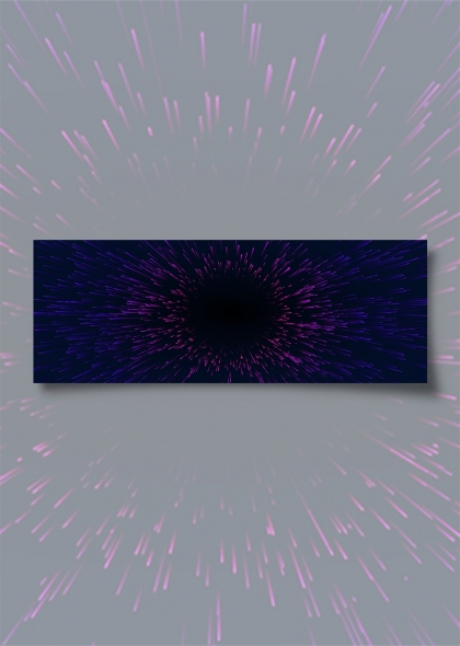 星空爆炸視覺沖擊力強的科技感背景圖