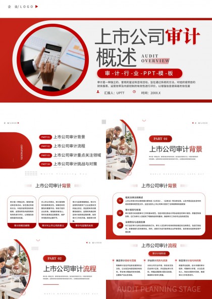 上市公司审计概述背景流程重点领域挑战对策PPT模板