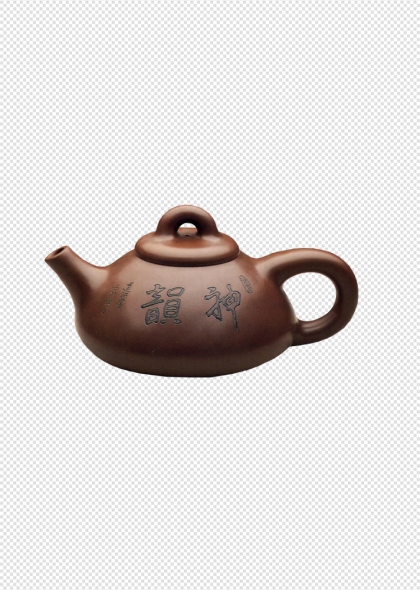 紫砂茶壶传统工艺茶文化免抠图片