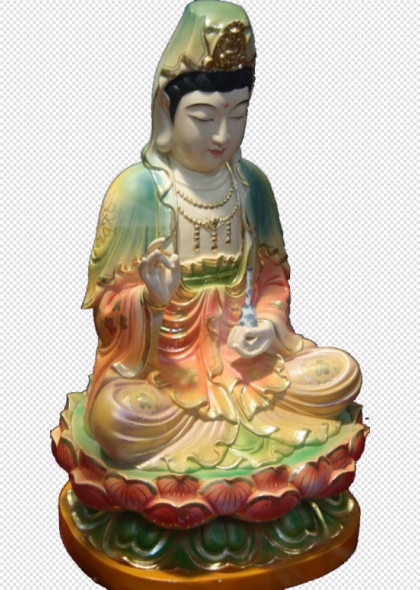 观音免抠佛像元素