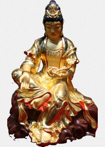 观音-如意观音佛像免抠PNG元素