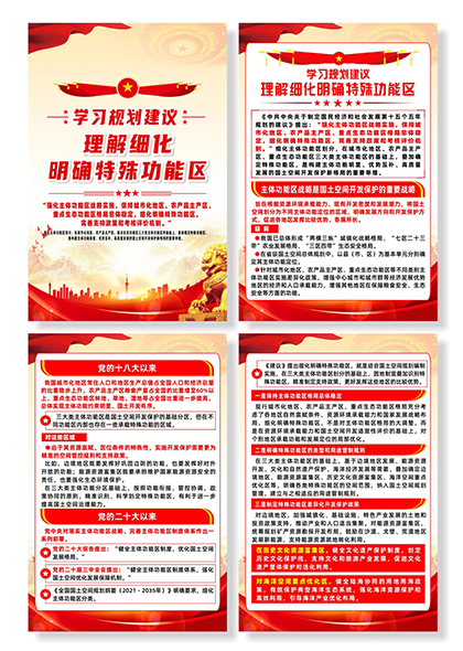 学习规划建议理解细化明确特殊功能区系列海报