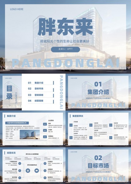 胖东来企业介绍目标市场营销策略经营策略PPT模板