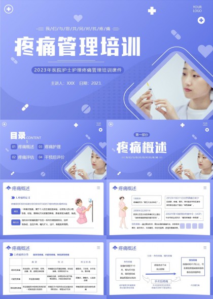 医院护士护理疼痛管理培训课件PPT课件
